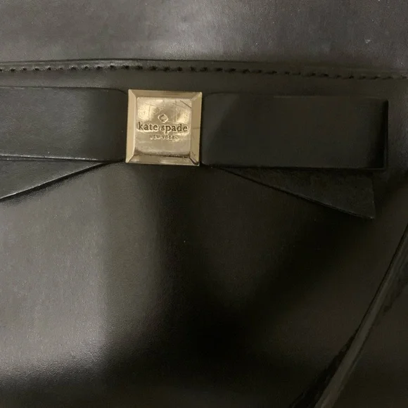 Kate Spade Black Crossbody Bag with Bow Accent - Picture 3 of 6